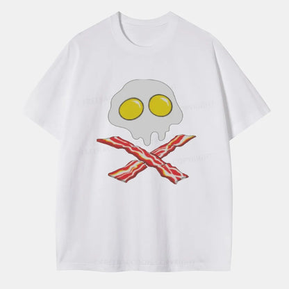 Vintage Bacon And Eggs Cool Classic T-Shirt