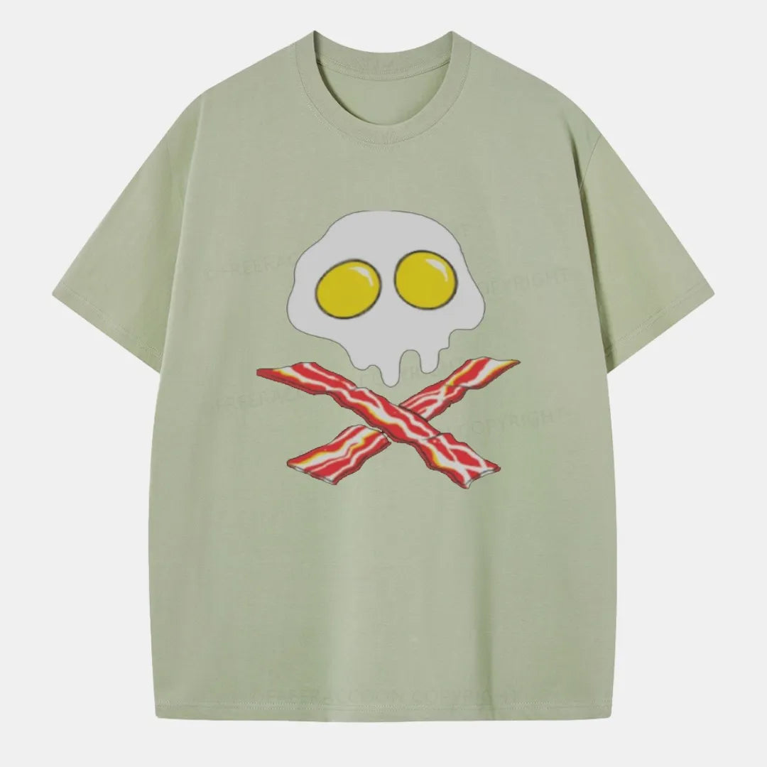 Vintage Bacon And Eggs Cool Classic T-Shirt