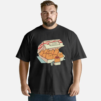 Vintage Fast Food Cat Classic T-Shirt