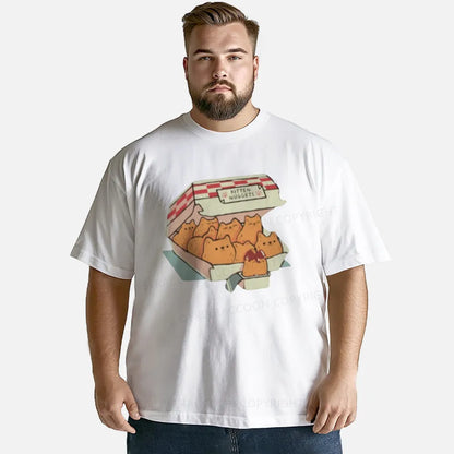 Vintage Fast Food Cat Classic T-Shirt