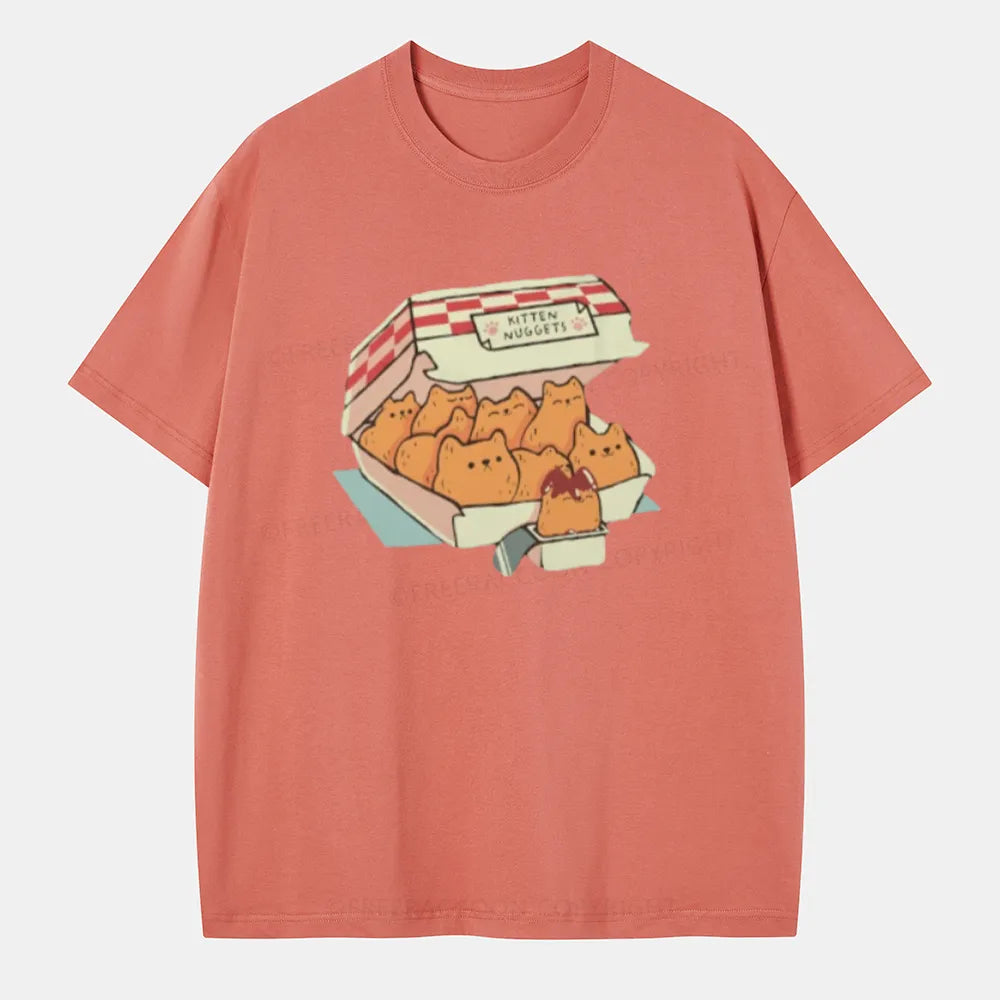 Vintage Fast Food Cat Classic T-Shirt