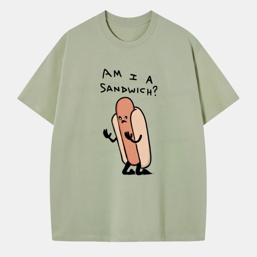 Vintage Am I A Sandwich Classic T-Shirt