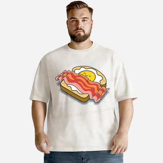 Vintage Sleepy Breakfast Washed T-Shirt