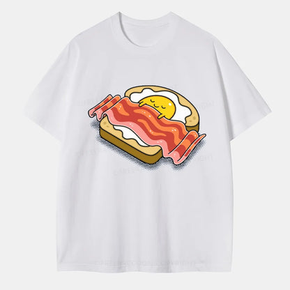 Vintage Sleepy Breakfast Classic T-Shirt