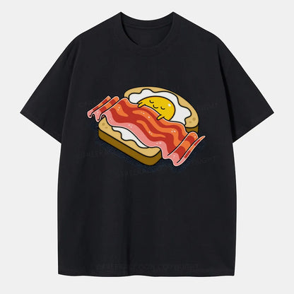 Vintage Sleepy Breakfast Classic T-Shirt