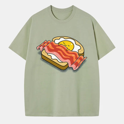 Vintage Sleepy Breakfast Classic T-Shirt