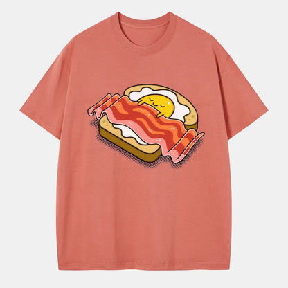 Vintage Sleepy Breakfast Classic T-Shirt