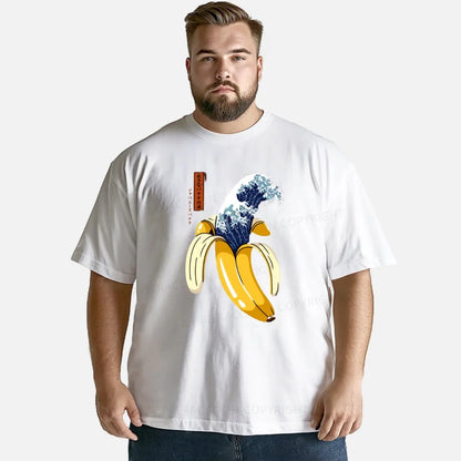 Vintage The Great Wave Of Banana Classic T-Shirt