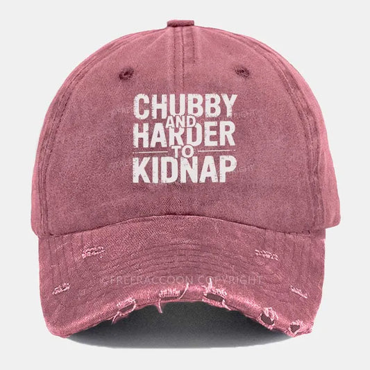 Vintage Chubby And Harder To Kindap Ripped Washed Cap