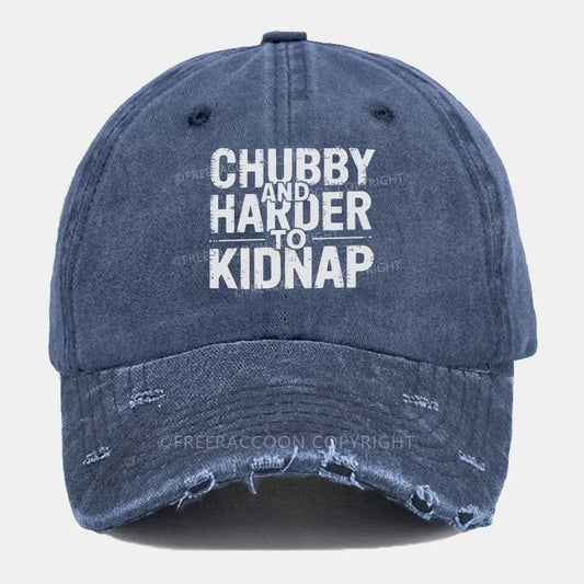 Vintage Chubby And Harder To Kindap Ripped Washed Cap