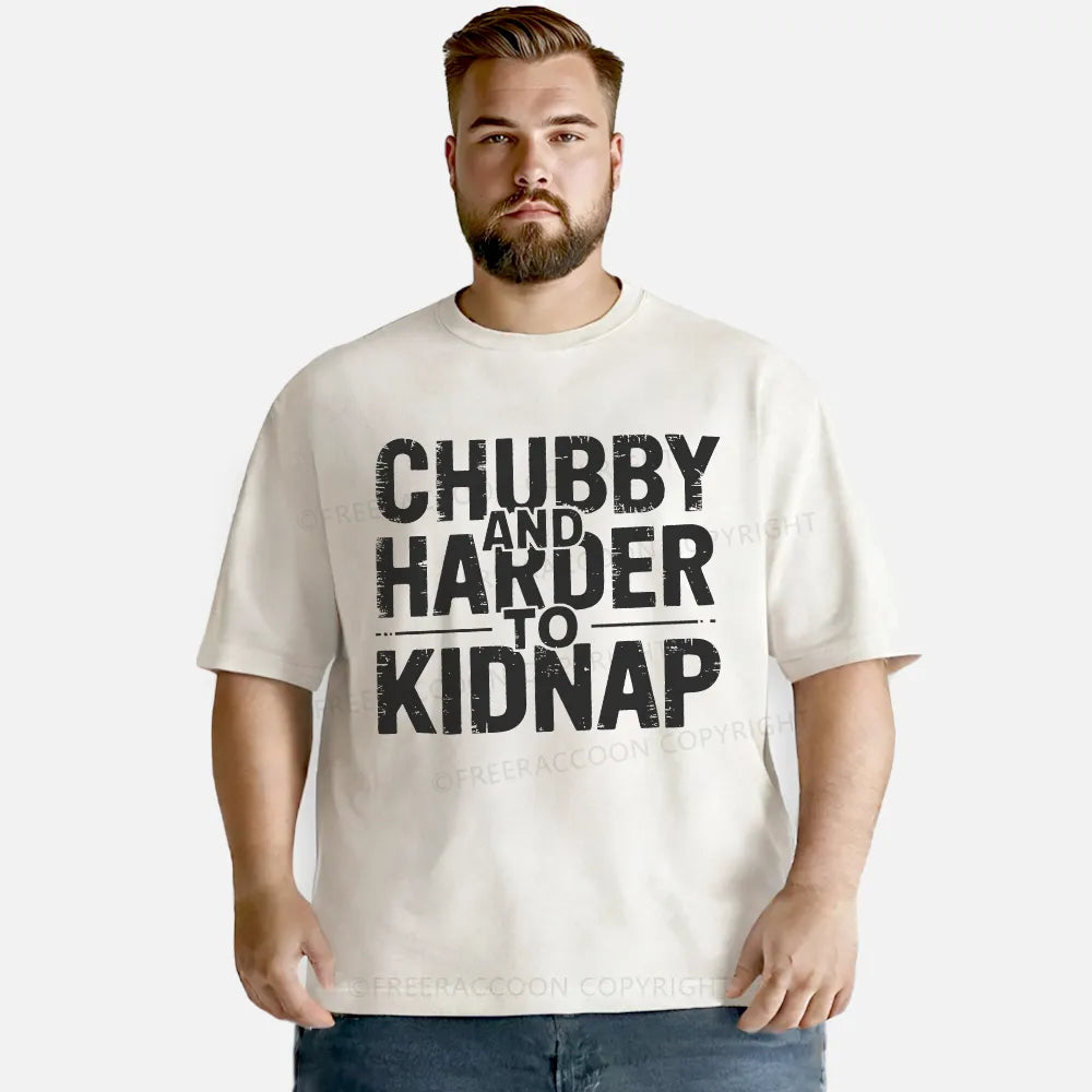 Vintage Chubby And Harder To Kindap Washed T-Shirt