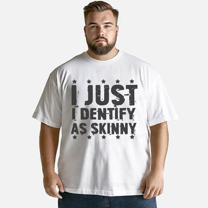 Vintage I Just Identify As Skinny Classic T-Shirt