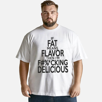 Vintage If Fat Means Flavor Classic T-Shirt