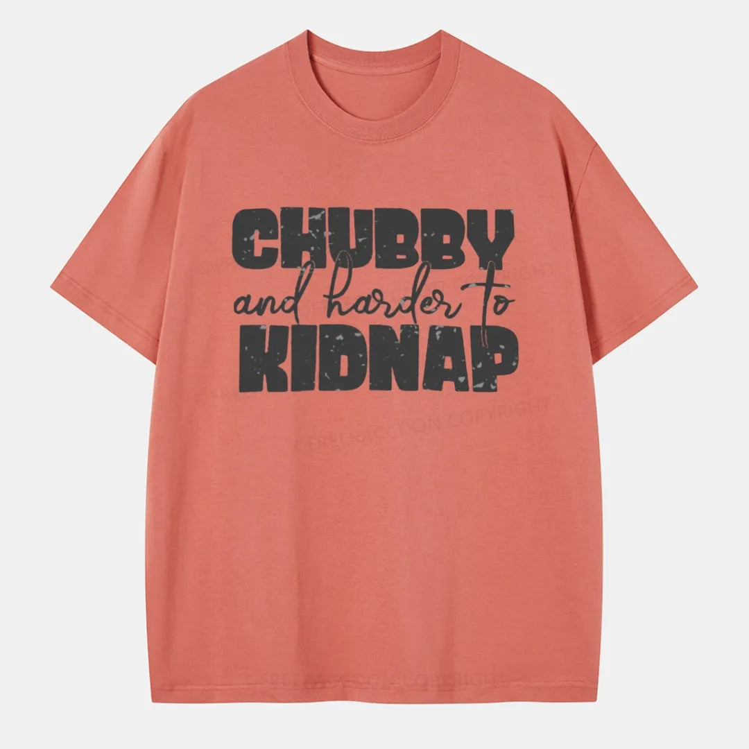 Vintage Chubby And Harder To Kidnap Classic T-Shirt