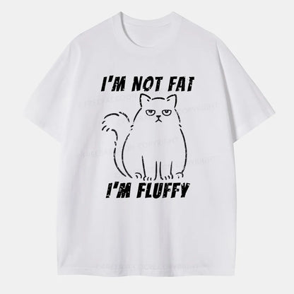 Vintage I’M Not Fat, I’M Fluffy Classic T-Shirt