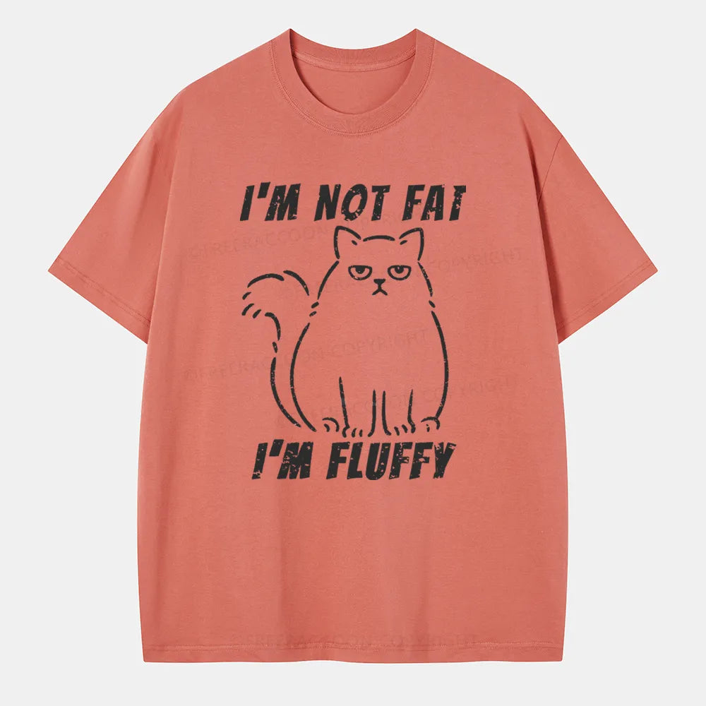 Vintage I’M Not Fat, I’M Fluffy Classic T-Shirt