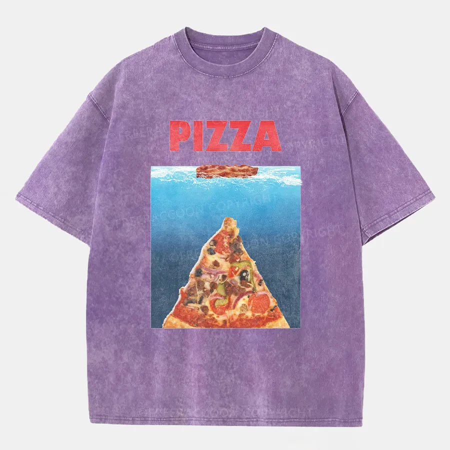 Vintage Pizza Washed T-Shirt