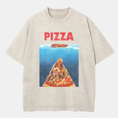 Vintage Pizza Washed T-Shirt