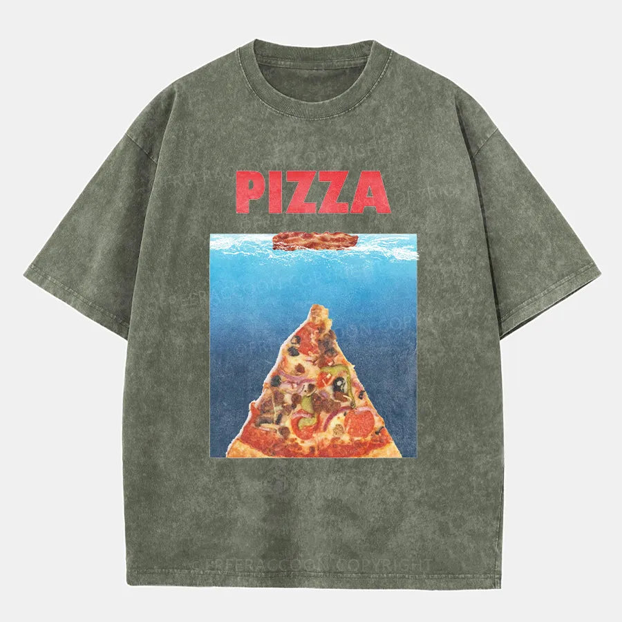 Vintage Pizza Washed T-Shirt