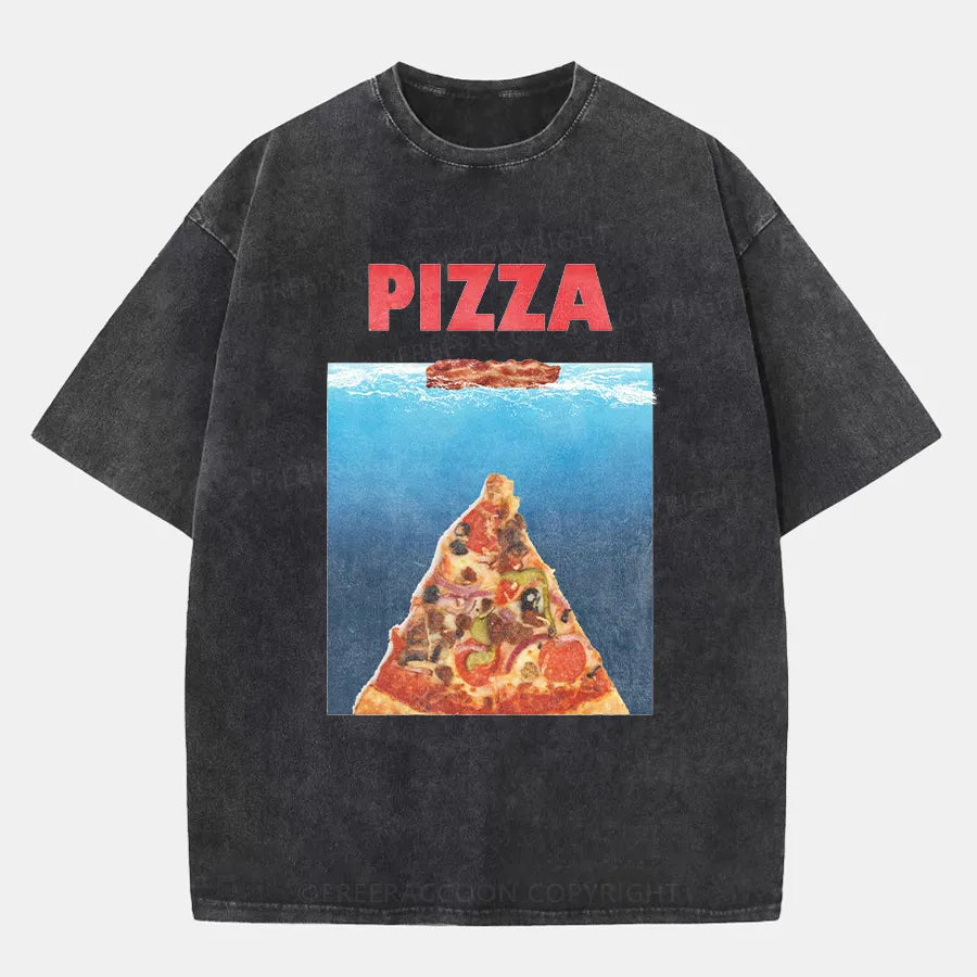 Vintage Pizza Washed T-Shirt