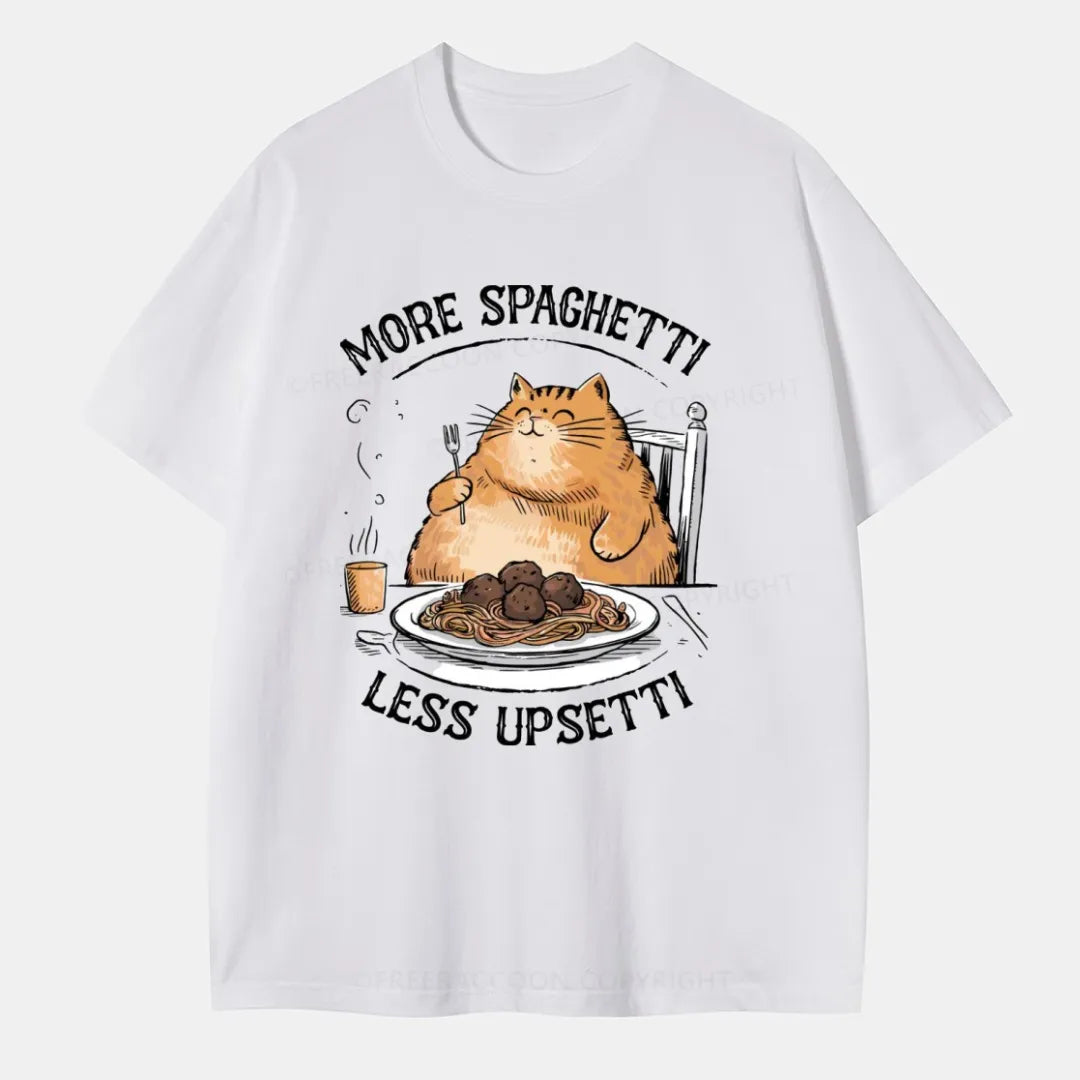 Vintage More Spaghetti, Less Upsetti Classic T-Shirt