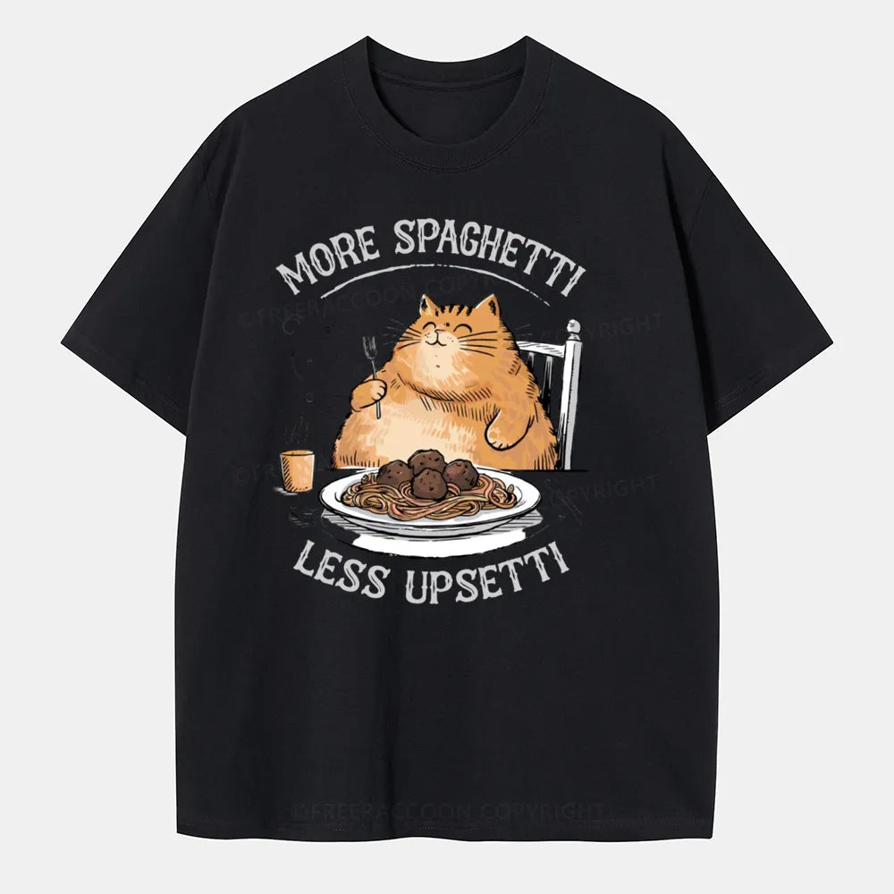 Vintage More Spaghetti, Less Upsetti Classic T-Shirt