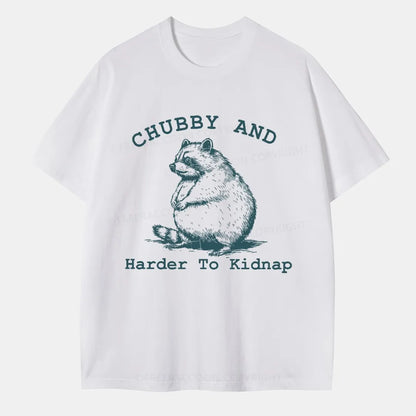 Vintage Chubby And Harder To Kidnap Classic T-Shirt