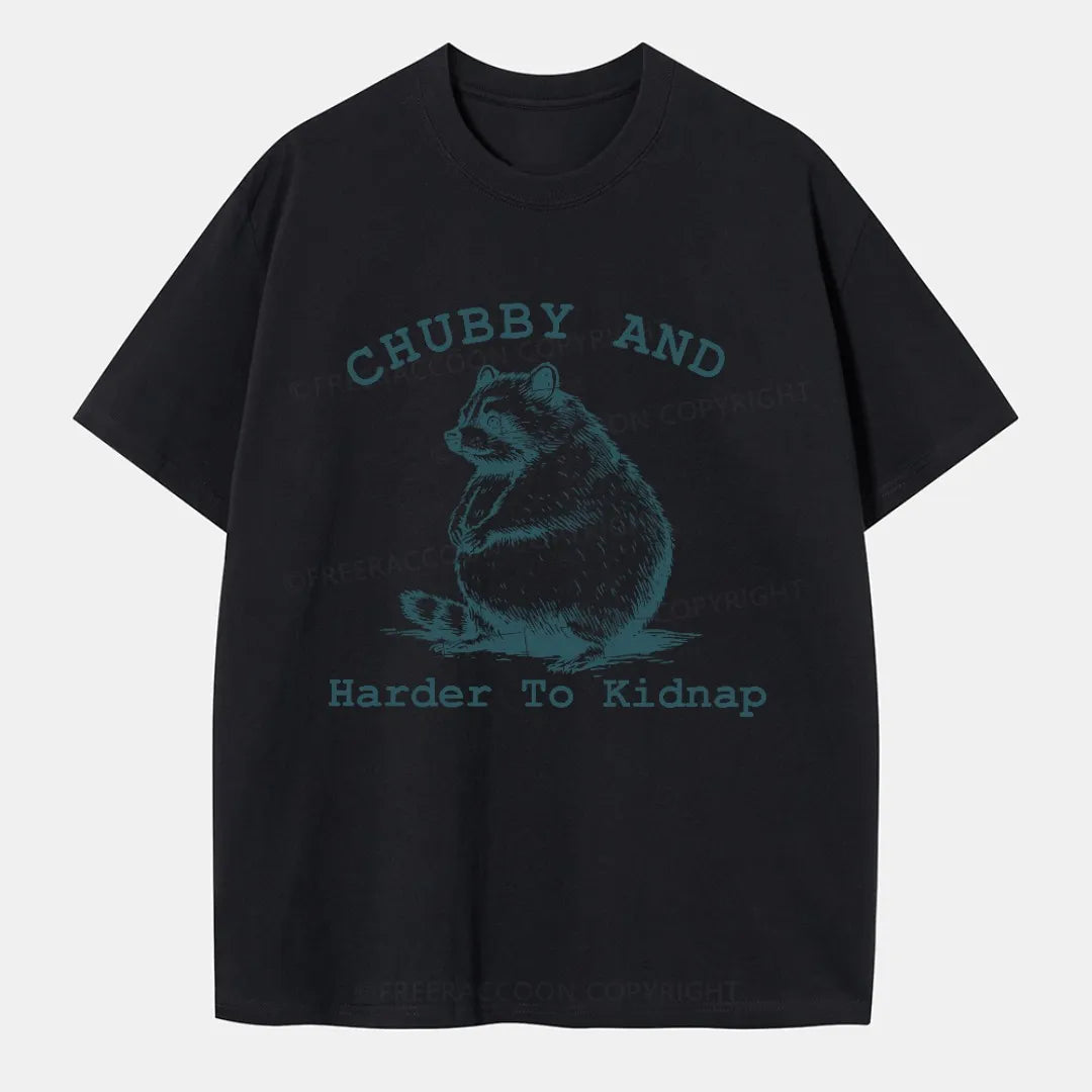 Vintage Chubby And Harder To Kidnap Classic T-Shirt