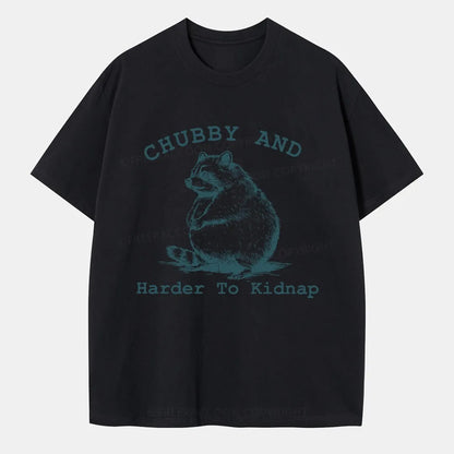 Vintage Chubby And Harder To Kidnap Classic T-Shirt