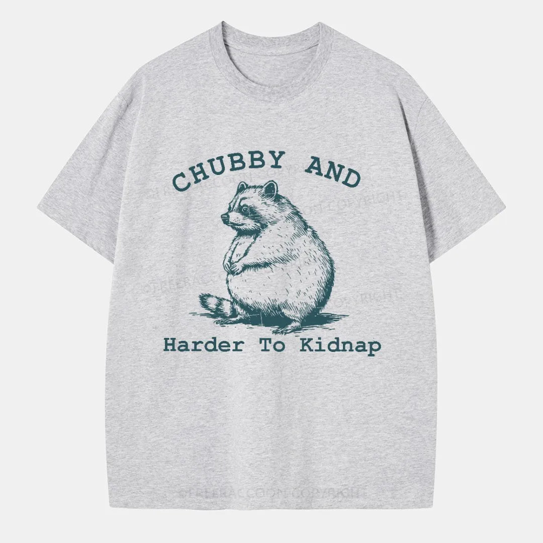 Vintage Chubby And Harder To Kidnap Classic T-Shirt