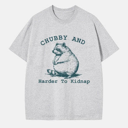 Vintage Chubby And Harder To Kidnap Classic T-Shirt