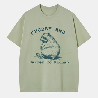 Vintage Chubby And Harder To Kidnap Classic T-Shirt