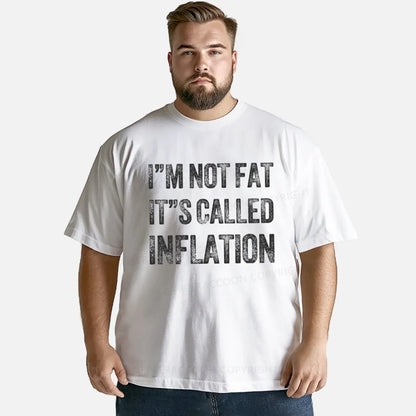 Vintage I'M Not Fat It'S Called Inflation Classic T-Shirt