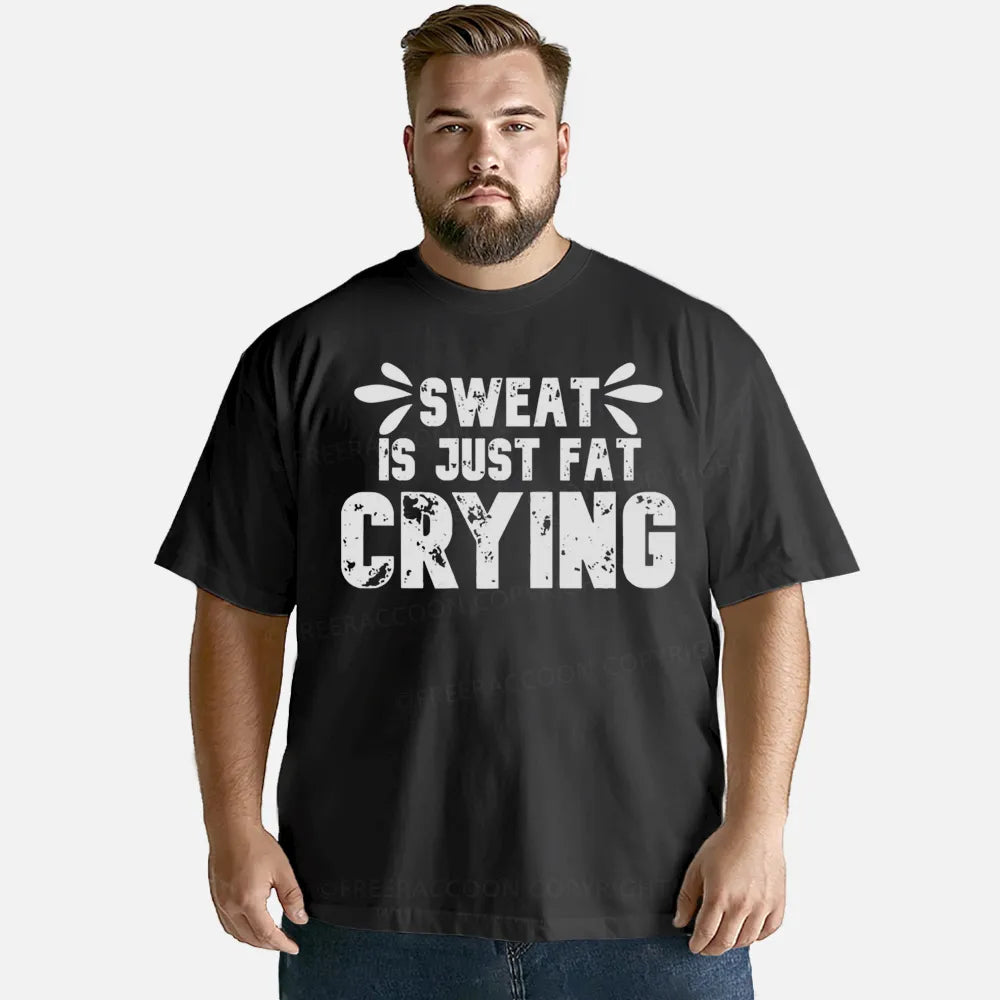 Vintage Sweat Is Just Fat Crying Classic T-Shirt