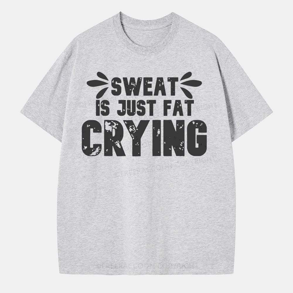 Vintage Sweat Is Just Fat Crying Classic T-Shirt