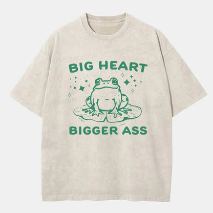 Vintage Big Heart Bigger Ass Washed T-Shirt