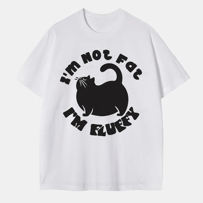 Vintage I’M Not Fat, I’M Fluffy Classic T-Shirt