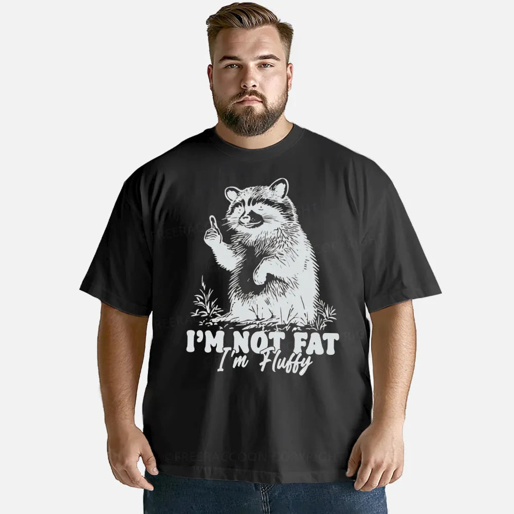 Vintage I'M Not Fat I'M Fluffy Classic T-Shirt