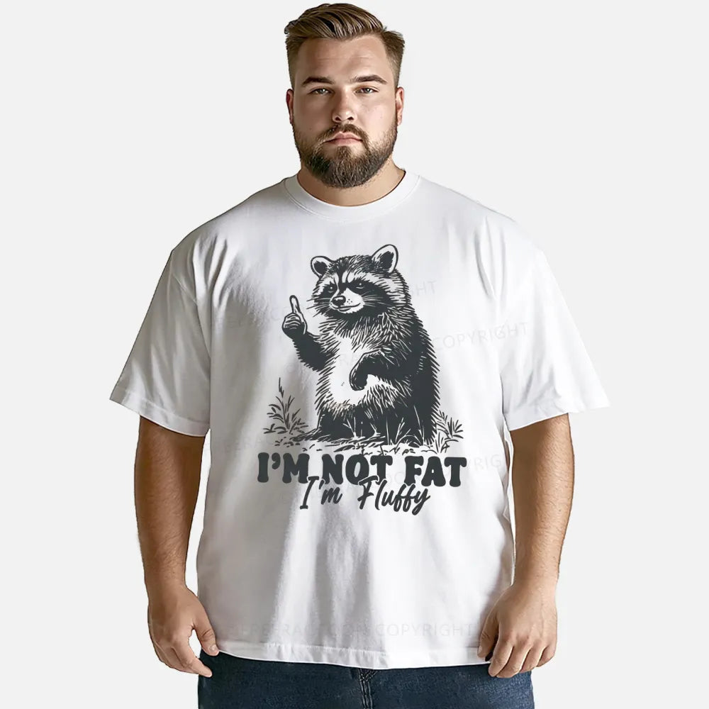 Vintage I'M Not Fat I'M Fluffy Classic T-Shirt