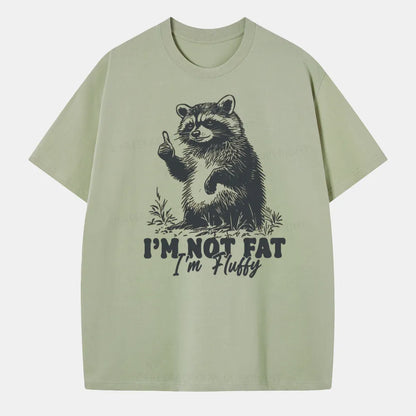 Vintage I'M Not Fat I'M Fluffy Classic T-Shirt