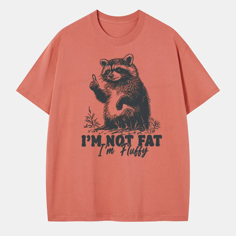 Vintage I'M Not Fat I'M Fluffy Classic T-Shirt