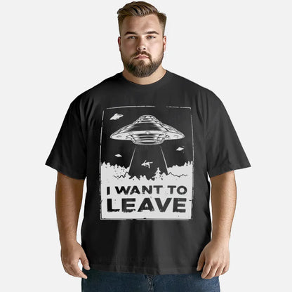 Vintage I Want To Leave Classic T-Shirt