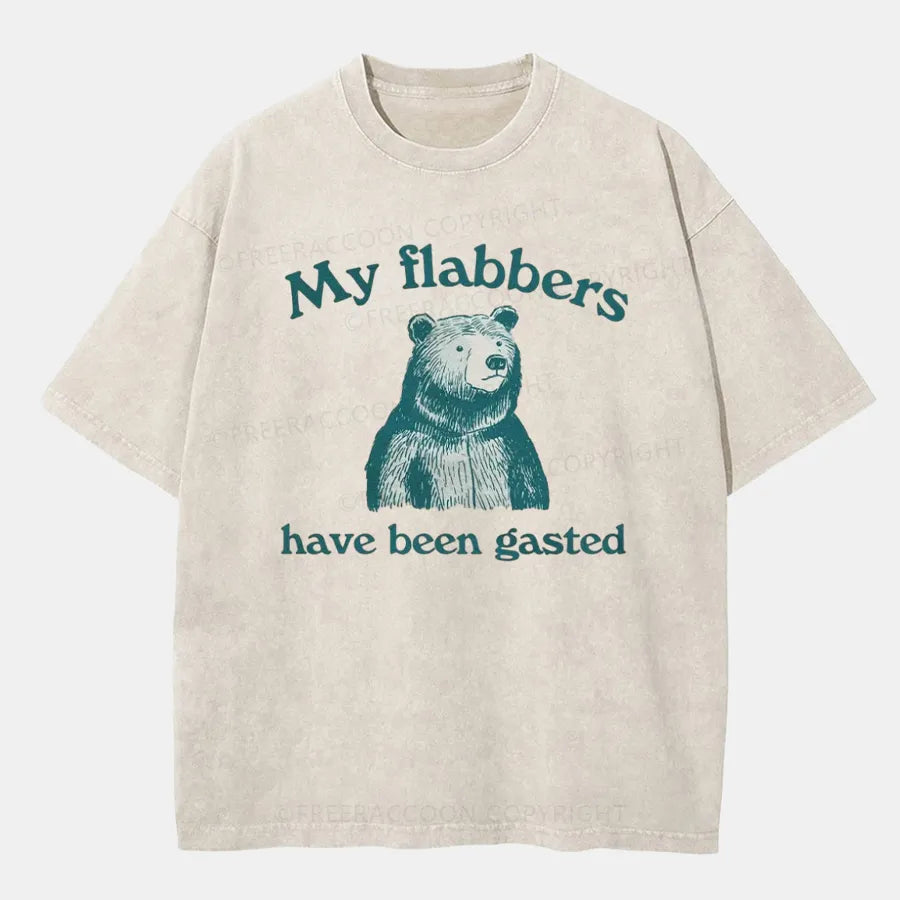 Vintage My Flabbers Have Been Gasted Washed T-Shirt