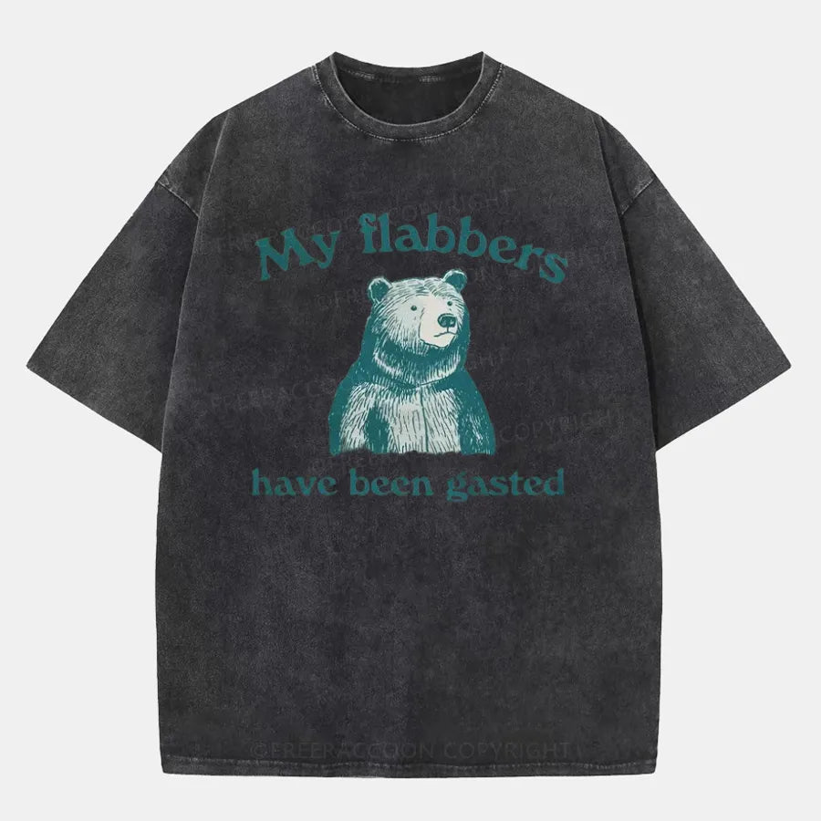 Vintage My Flabbers Have Been Gasted Washed T-Shirt