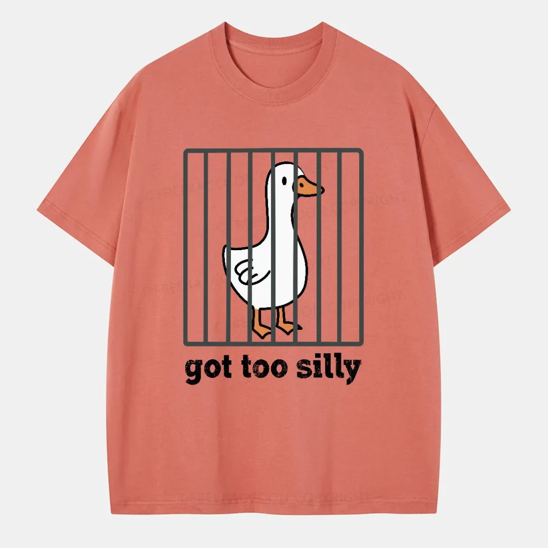 Vintage Got Too Silly Classic T-Shirt