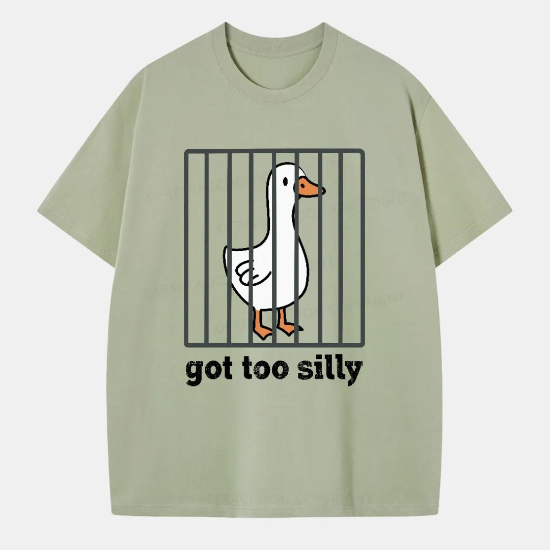 Vintage Got Too Silly Classic T-Shirt