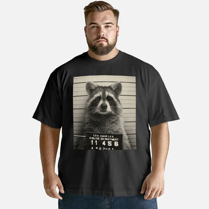 Vintage Raccoon Mugshot Classic T-Shirt