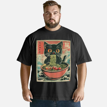 Vintage Cat Ramen Classic T-Shirt