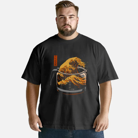 Vintage The Great Wave Coffee Classic T-Shirt