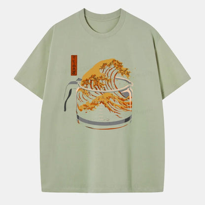 Vintage The Great Wave Coffee Classic T-Shirt